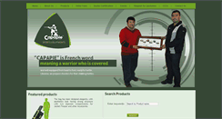 Desktop Screenshot of capapiesports.com